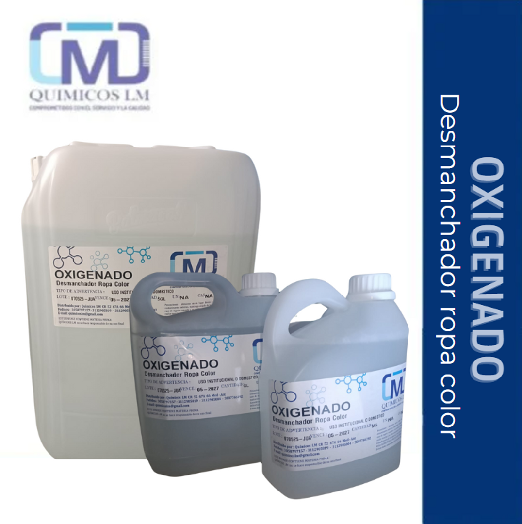OXIGENADO/DESMANCHADOR ROPA COLOR