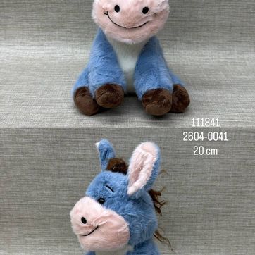 Imagen del producto BURRO AZUL DE 20 CM 