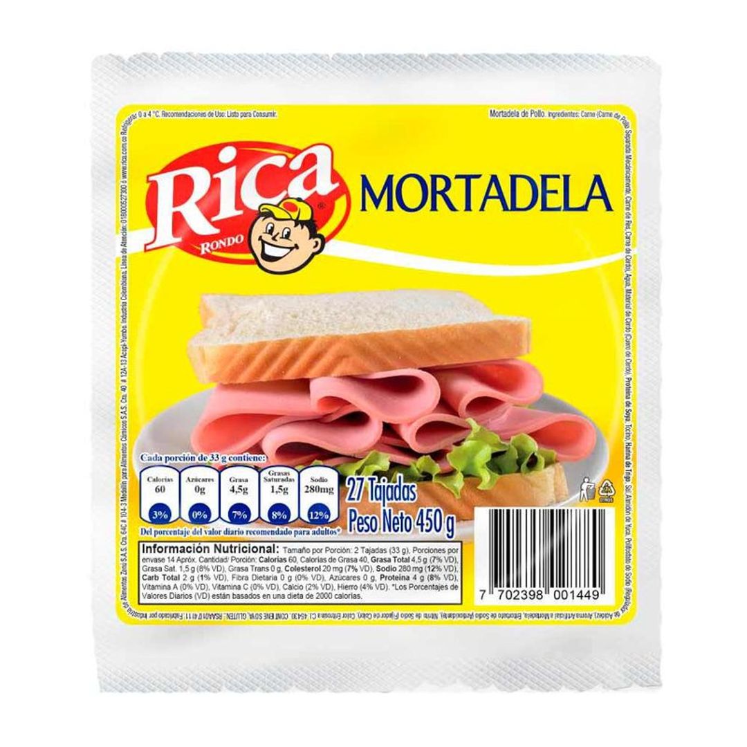 MORTADELA RICA*450G