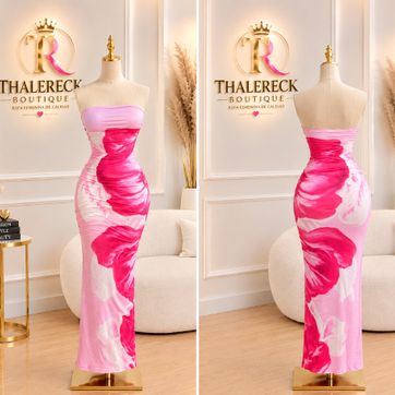 Imagen del producto Vestido largo floreado 