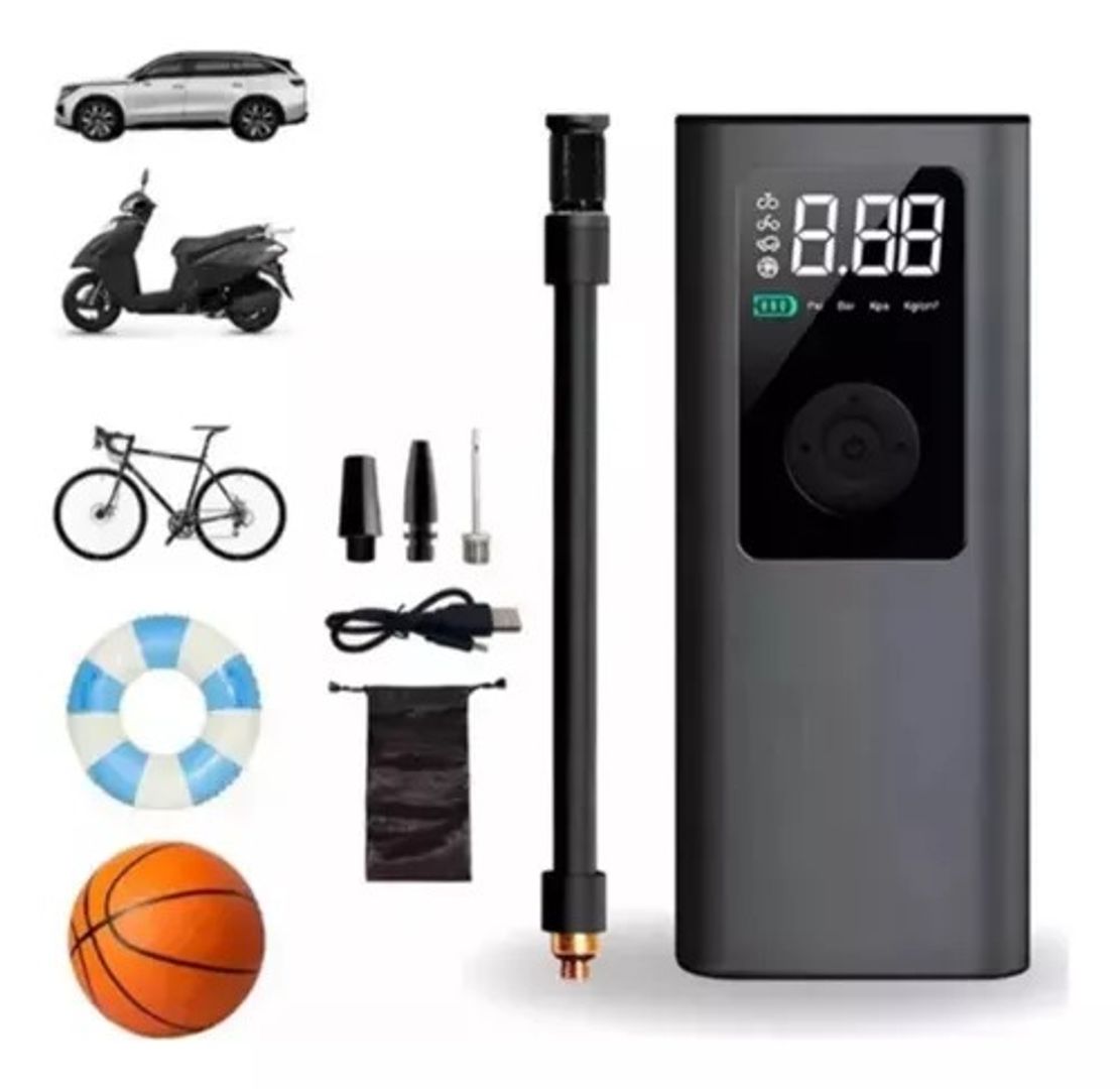 COMPRESOR INALAMBRICO INFLADOR LLANTAS LLZ668