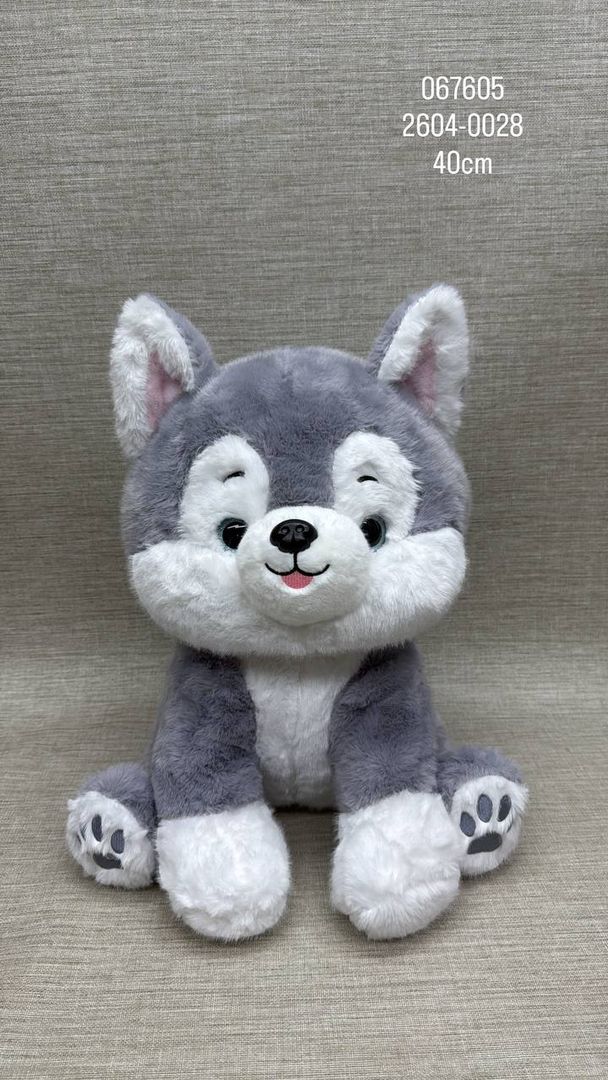 PERRO HUSKY 40 CM 