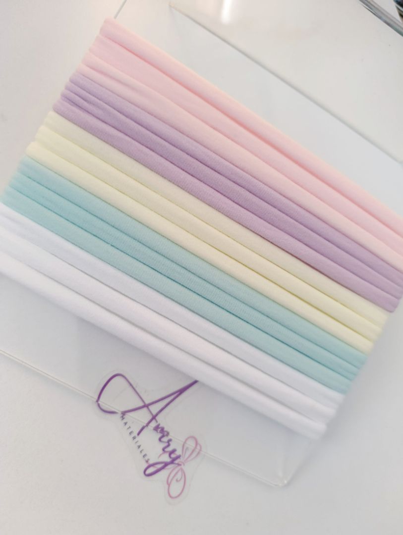 Kit 15 Banditas Pasteles