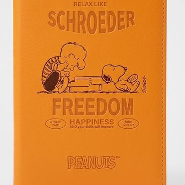 Mini agenda snoppy rayada  - imagen 1