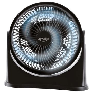 VENTILADOR UNIVERSAL DE MESA 8 PULGADAS NEGRO - imagen 1
