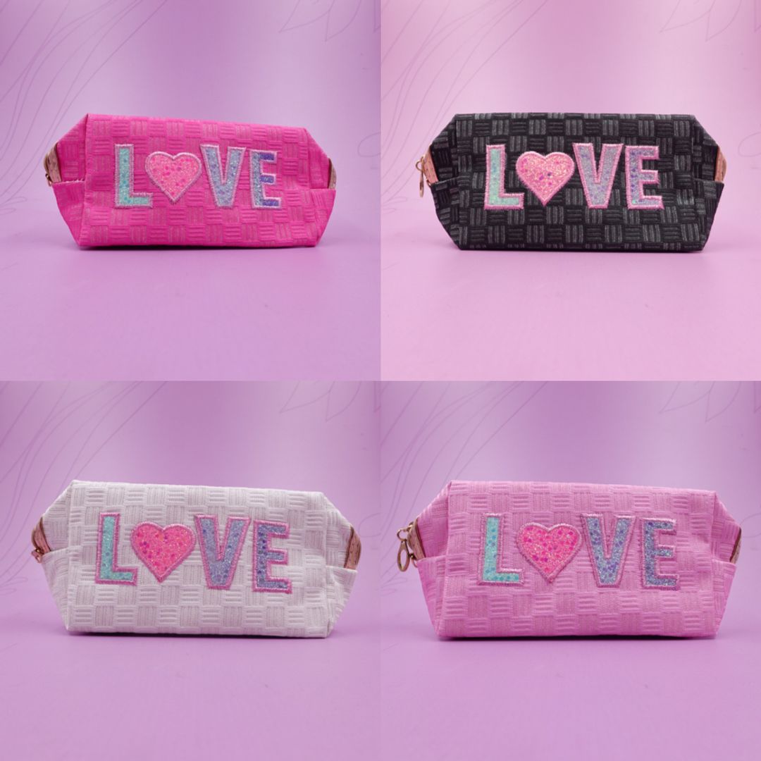 COSMETIQUERA SENCILLA LOVE BRILLANTE