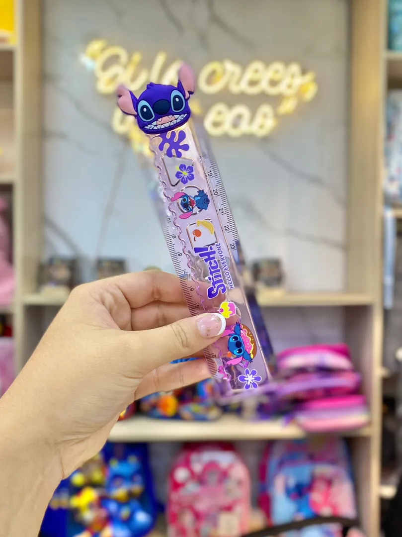 REGLA STICH 2 EN 1 ( 15 CM )