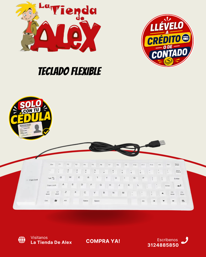TECLADO FLEXIBLE