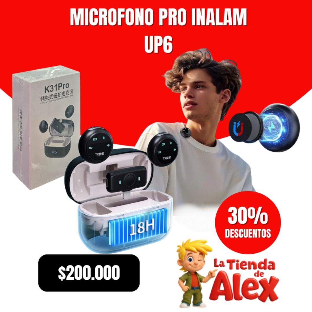 microfono pro inalam up6