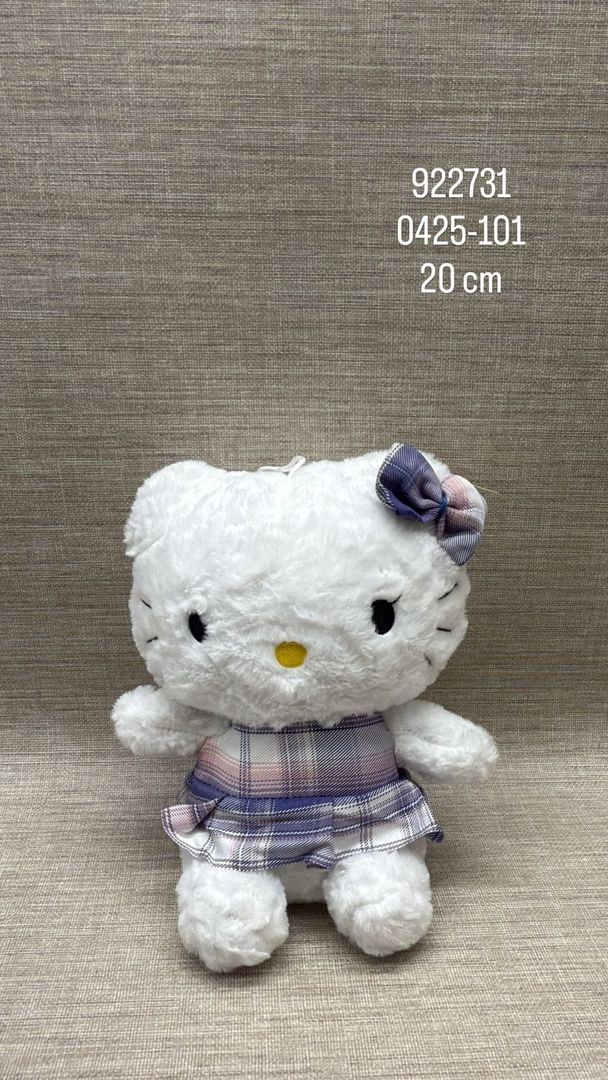 HELLO KITTY VESTIDO LILA 20 CM