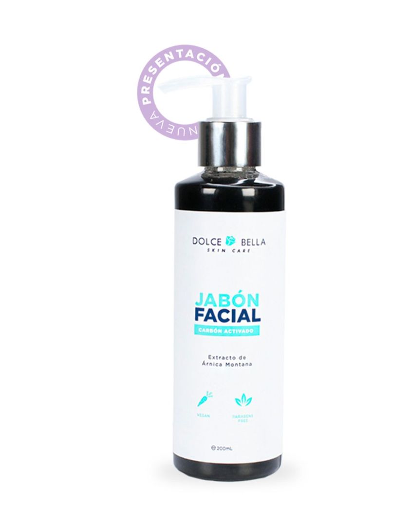 Jabón facial carbón activado DOLCE BELLA 