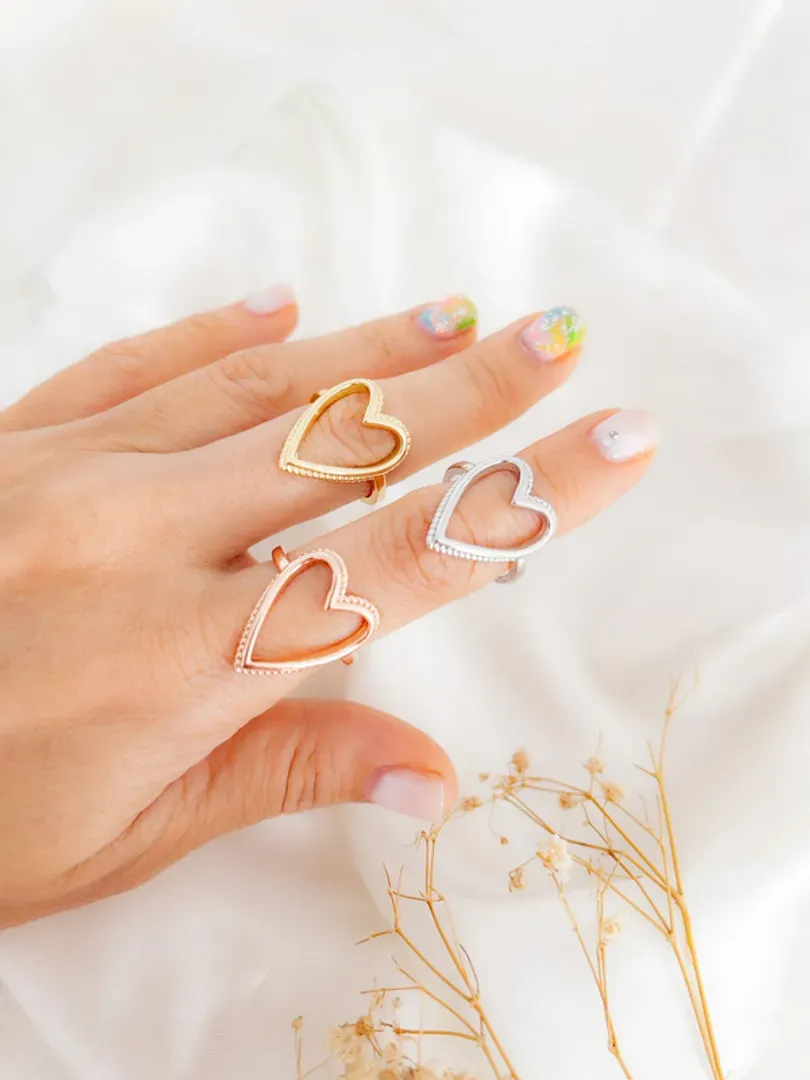 Anillo corazón