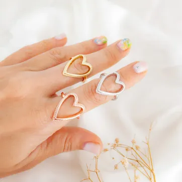 Imagen del producto Anillo corazón