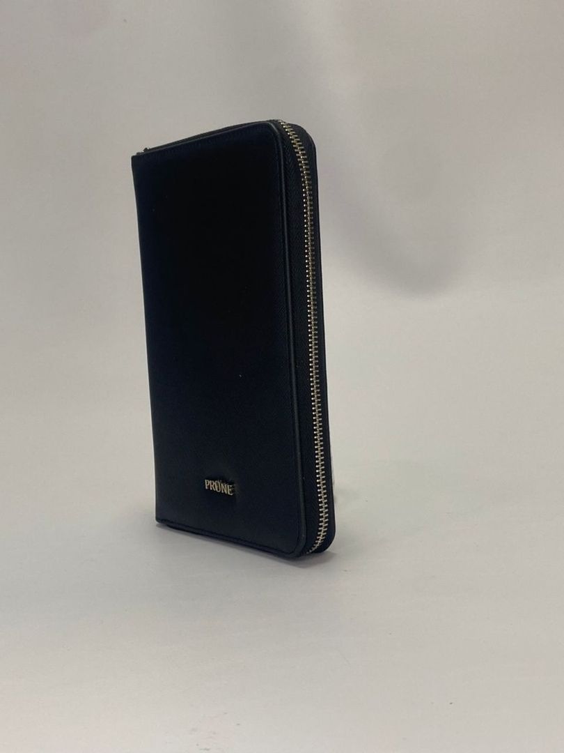 PORTA PASAPORTE TRAVEL NEGRO