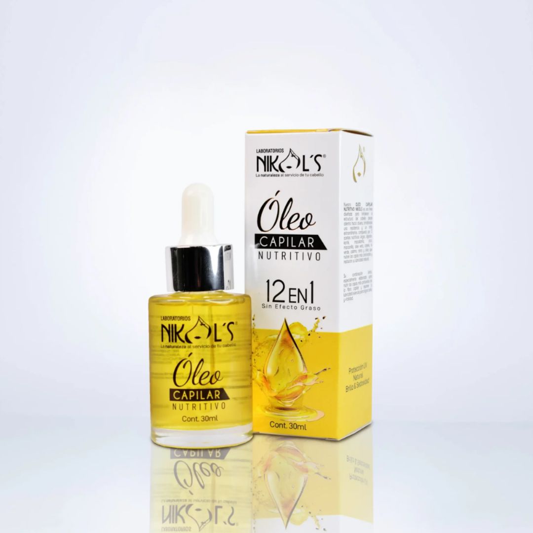 OLEO CAPILAR 12 EN 1 NIKOLS X 30ML