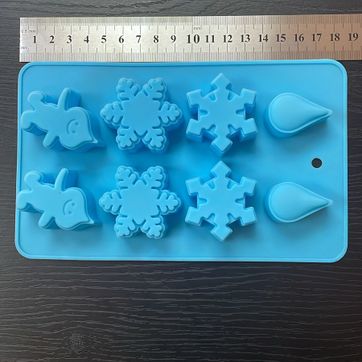 Imagen del producto COPO DE NIEVE, MUÑECO Y GOTA