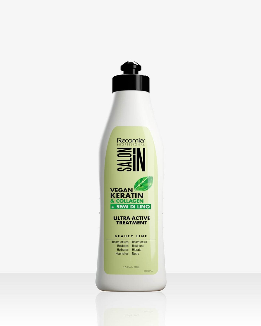 TRATAMIENTO LEAVE ON - VEGAN KERATIN COLLAGEN 300ML SALON IN RECAMIER