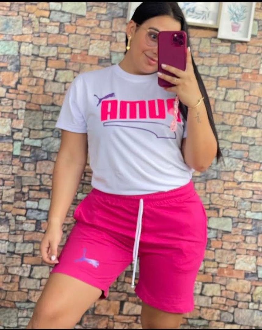 CONJUNTO DAMA SHORT - GGG05