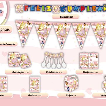 Imagen del producto DECORACIÓN MARIPOSAS 