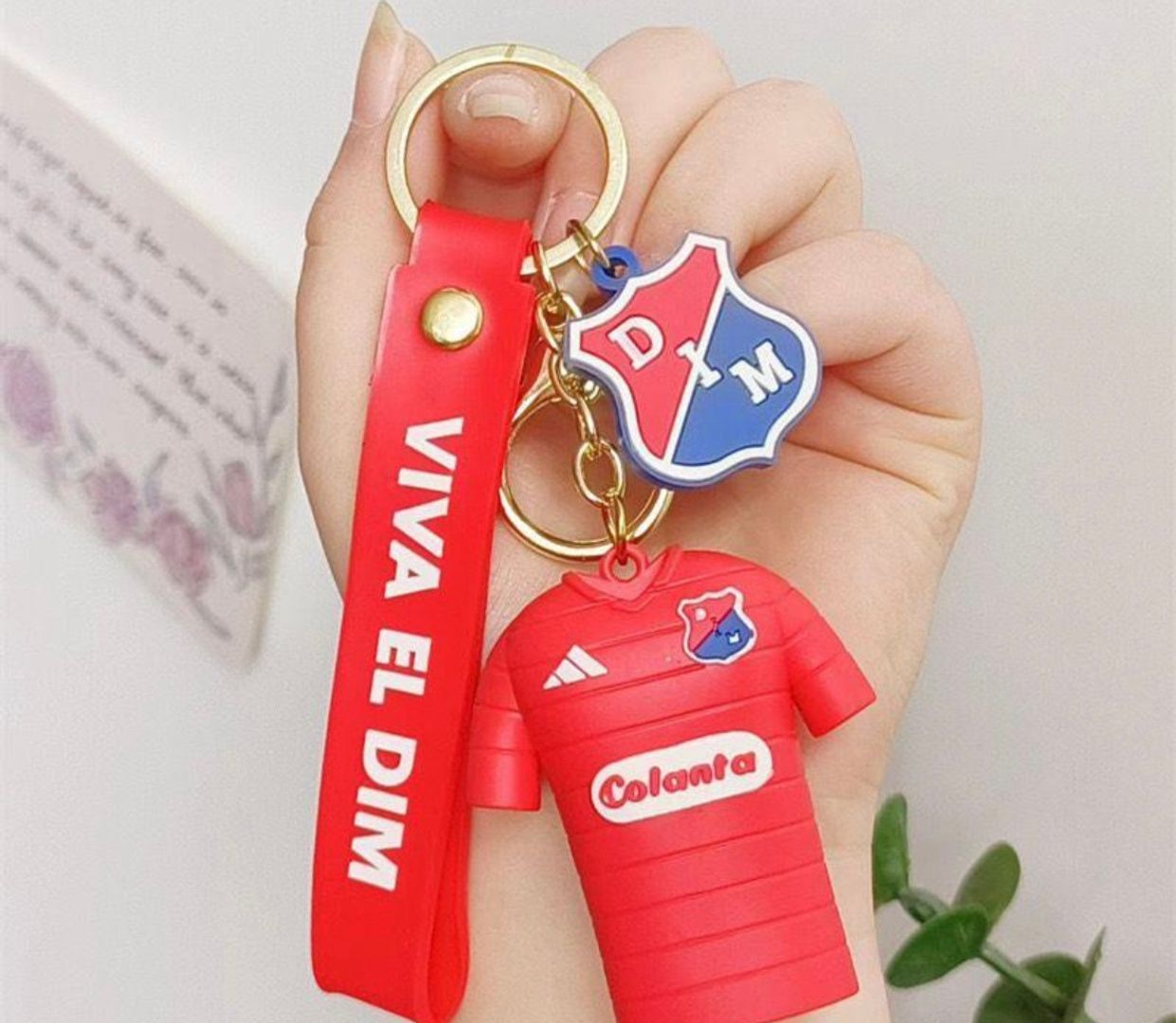 Llavero de nacional y Medellín 