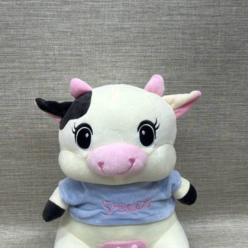 Imagen del producto VACA CON CAMISA AZUL 33 CM