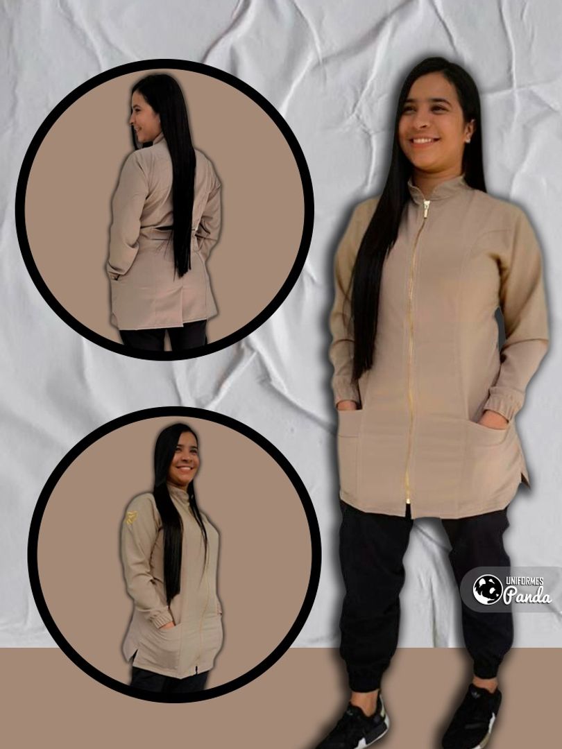 Bata Antifluido Stretch Beige