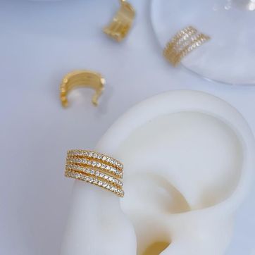 Imagen del producto Ear cuff rodio 