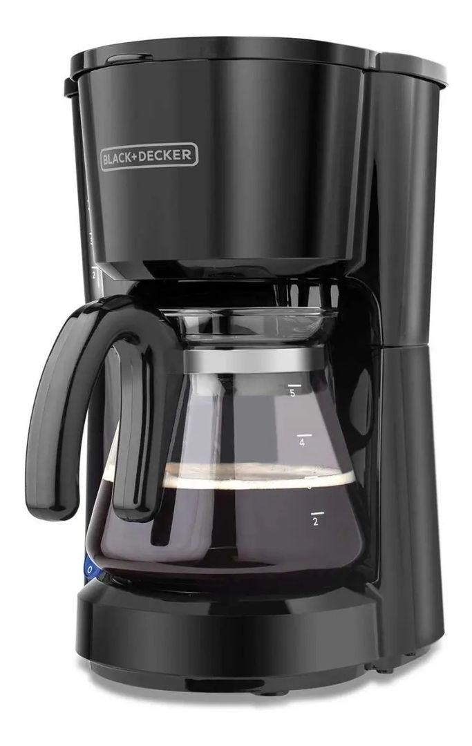 CAFETERA BLACK+DECKER 5 TAZAS CON FILTRO PERMANENTE