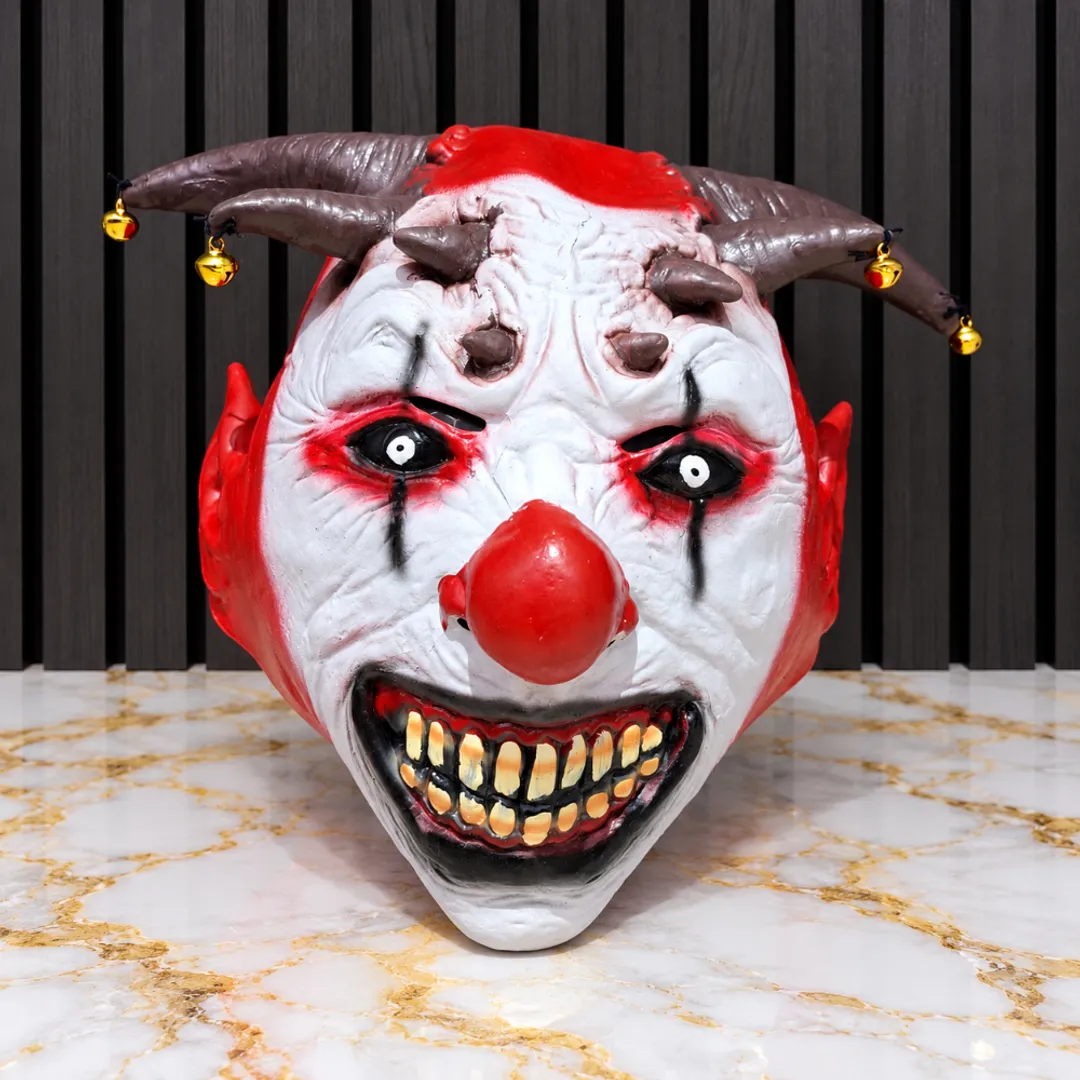 MÁSCARA LÁTEX PAYASO ARLEQUIN