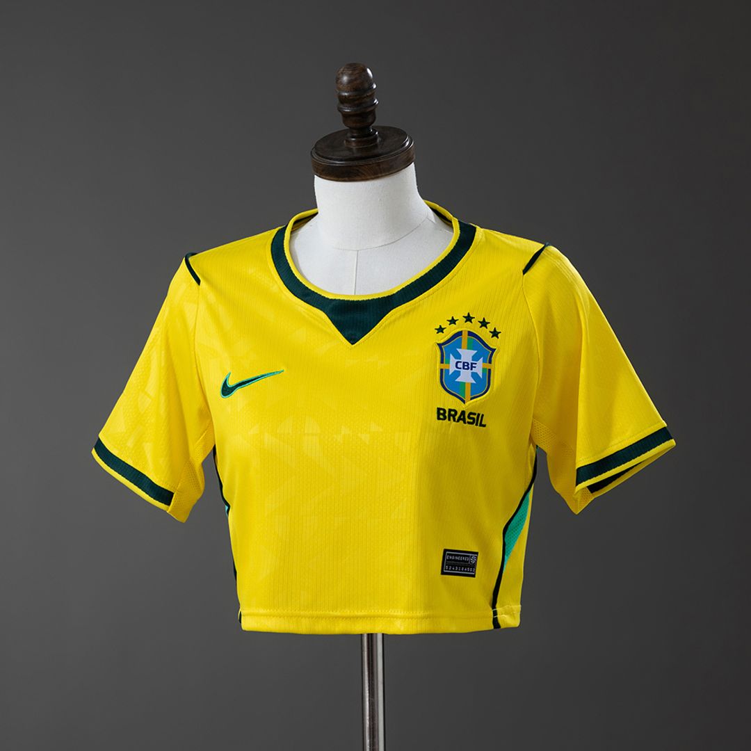 Brasil 2026 Manga Corta Mujer Fan