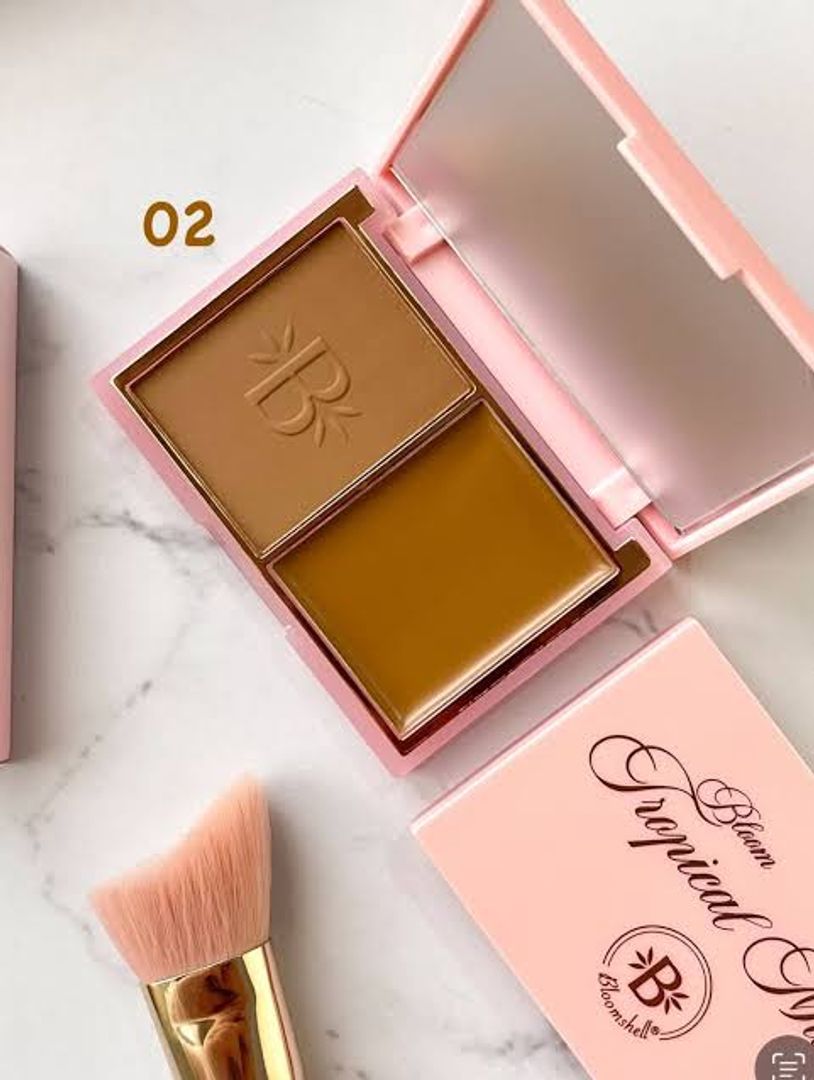 BRONZER BLOOM TROPICAL MATTE 2 EN 1 BLOOMSHELL
