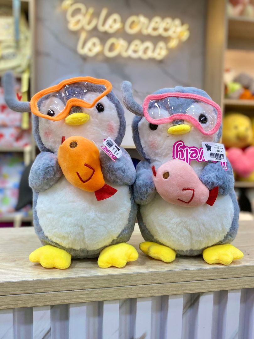 PINGÜINO GAFAS ( 23 CM ) 