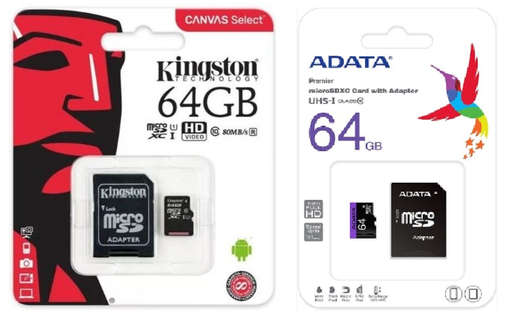 Memoria MicroSD 64GB