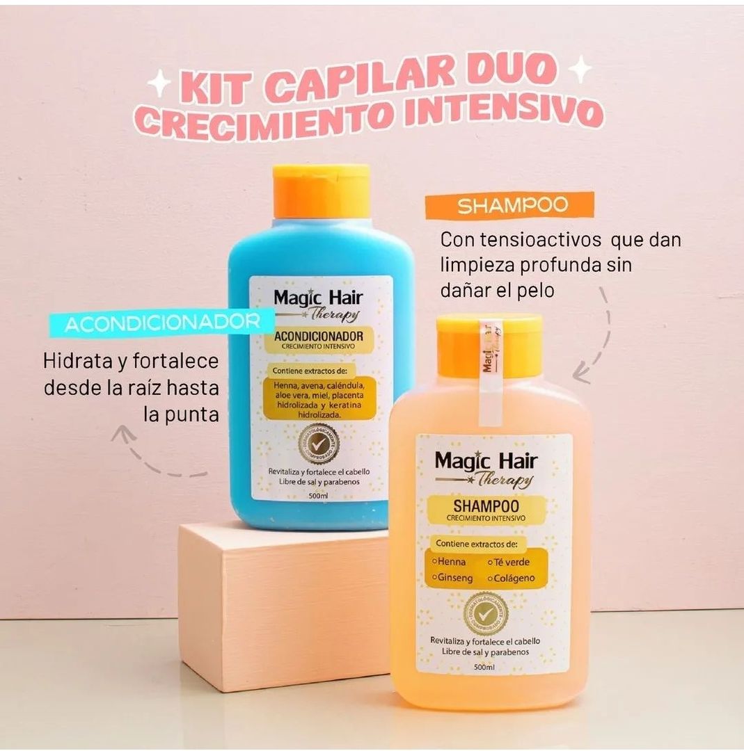 Shampoo + Acondicionador magichair 
