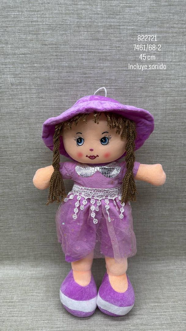 MUÑECA DE TRAPO SURTIDA 45 CM