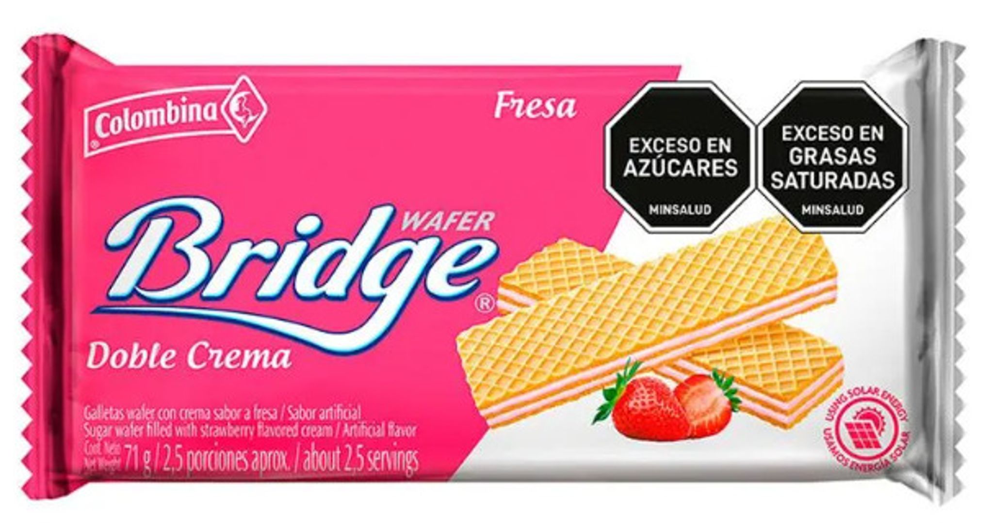 GALLETA BRIDGE*71G FRESA