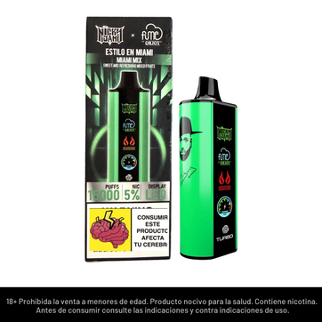 Imagen del producto Fume Nicky Jam Estilo En Miami 15.000 Puffs