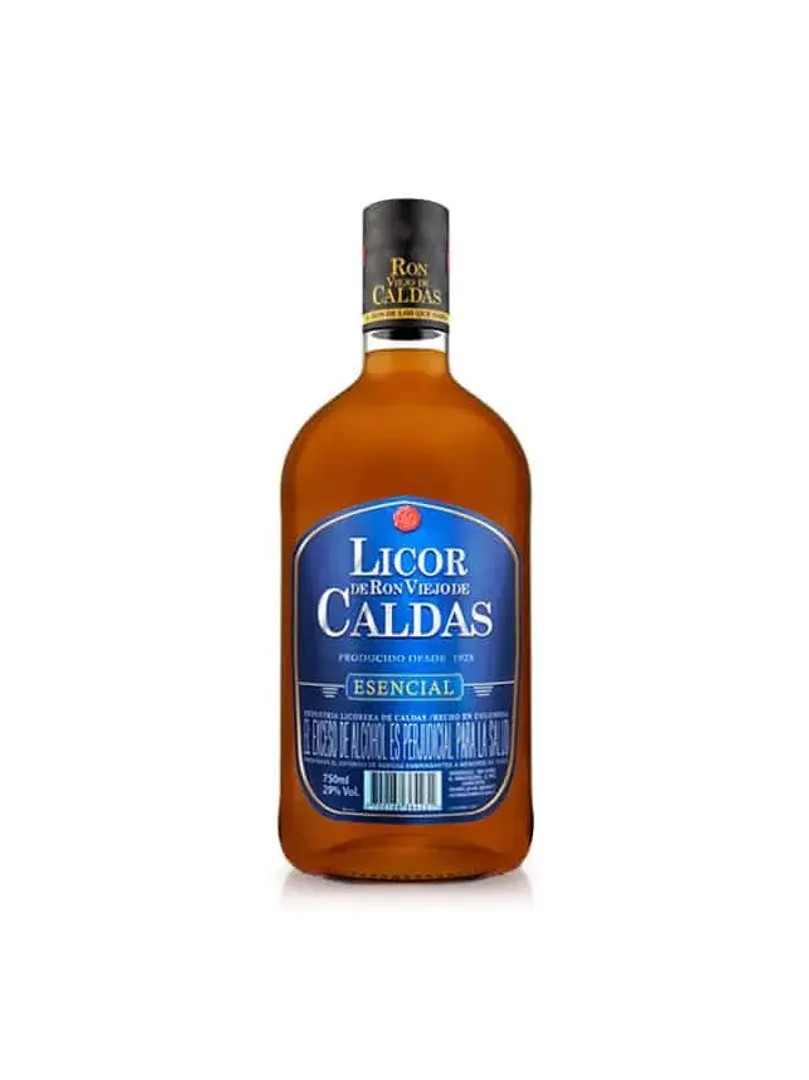 Ron caldas Esencial botella