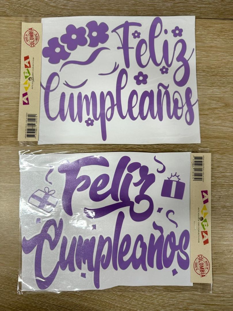 000 STICKER GRANDE "FELIZ CUMPLEAÑOS"