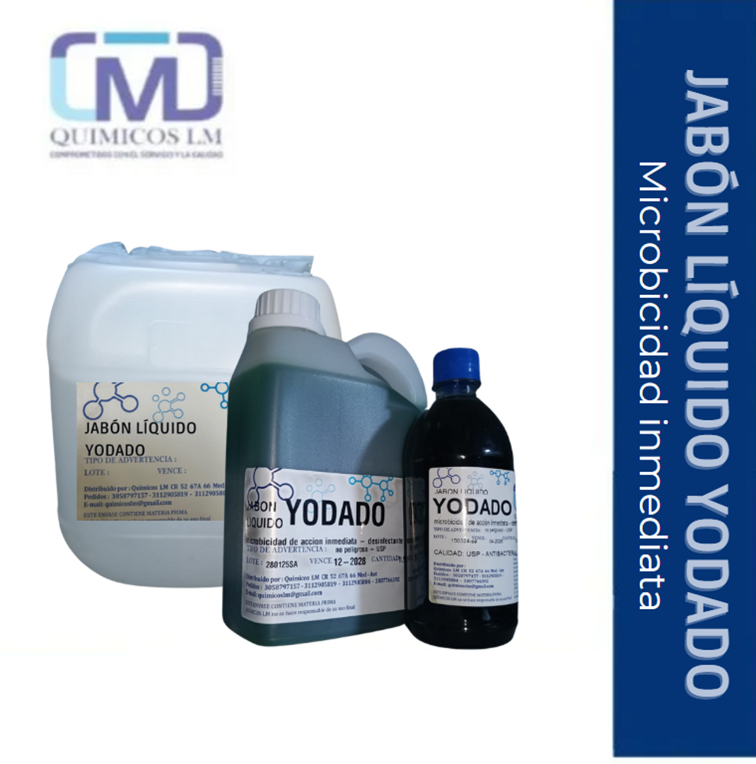 JABÓN LÍQUIDO YODADO