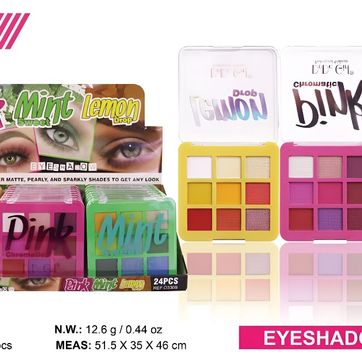 Paletas de sombras "Pink Mint Lemon Drop" de DoDo Girl - imagen 1