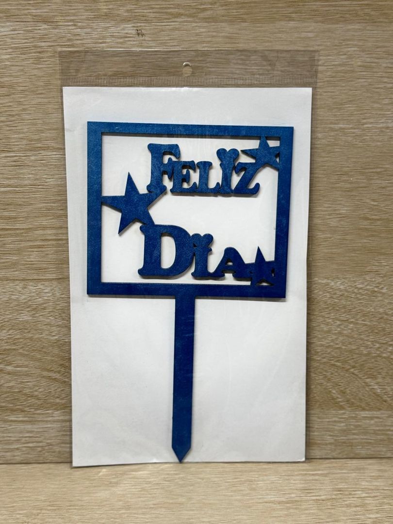 000 TOPPER GRANDE "FELIZ DÌA"