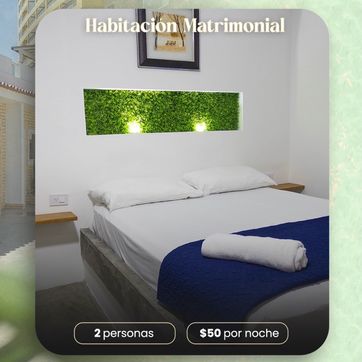 Imagen del producto Habitación matrimonial  