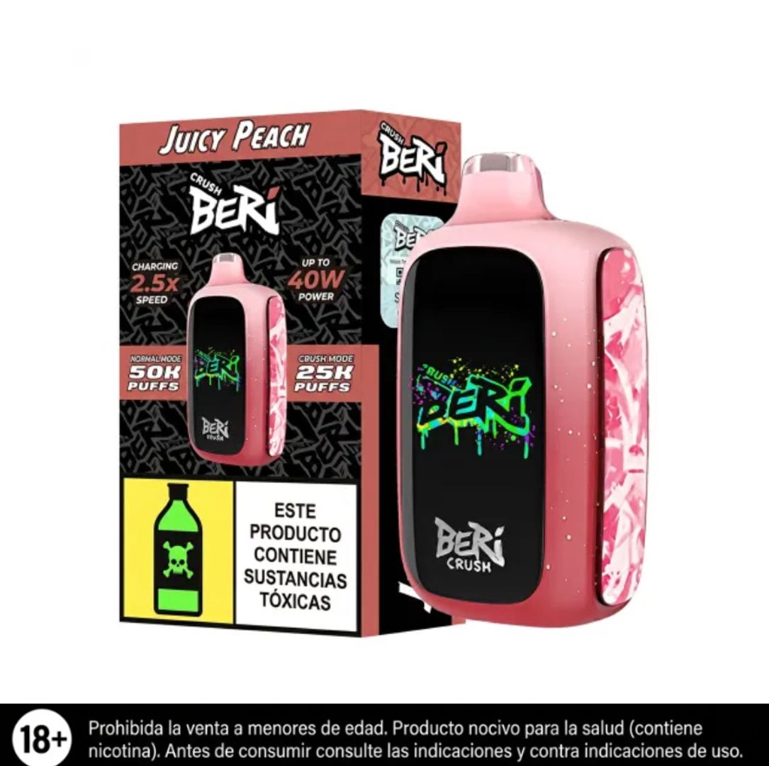 Beri Juicy Peach 50.000 Puffs