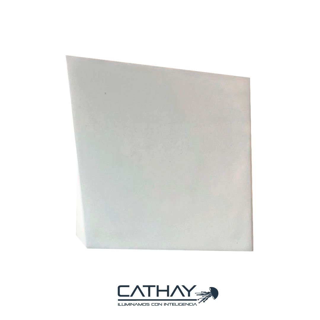 APLIQUE DE PARED IRREGULAR COLOR BLANCO 