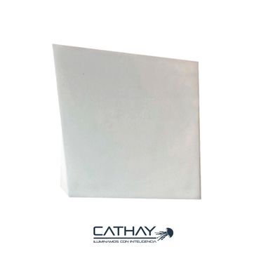 APLIQUE DE PARED IRREGULAR COLOR BLANCO  - imagen 1