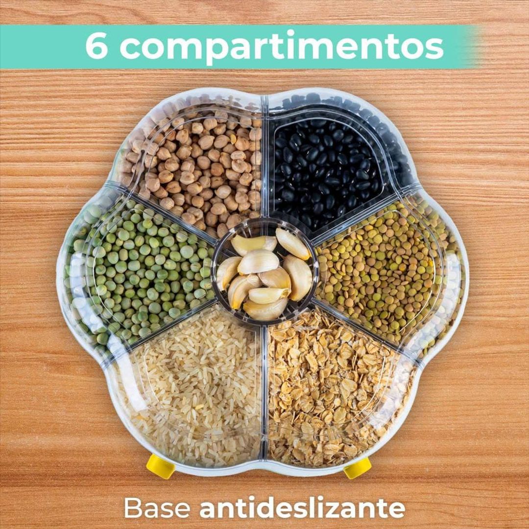 Organizador de especias giratorio 