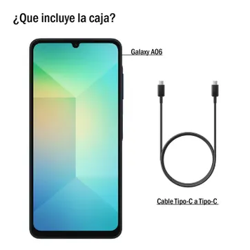CEL SAMSUNG A06 4GB/ 128 GB/ SIN - imagen 3