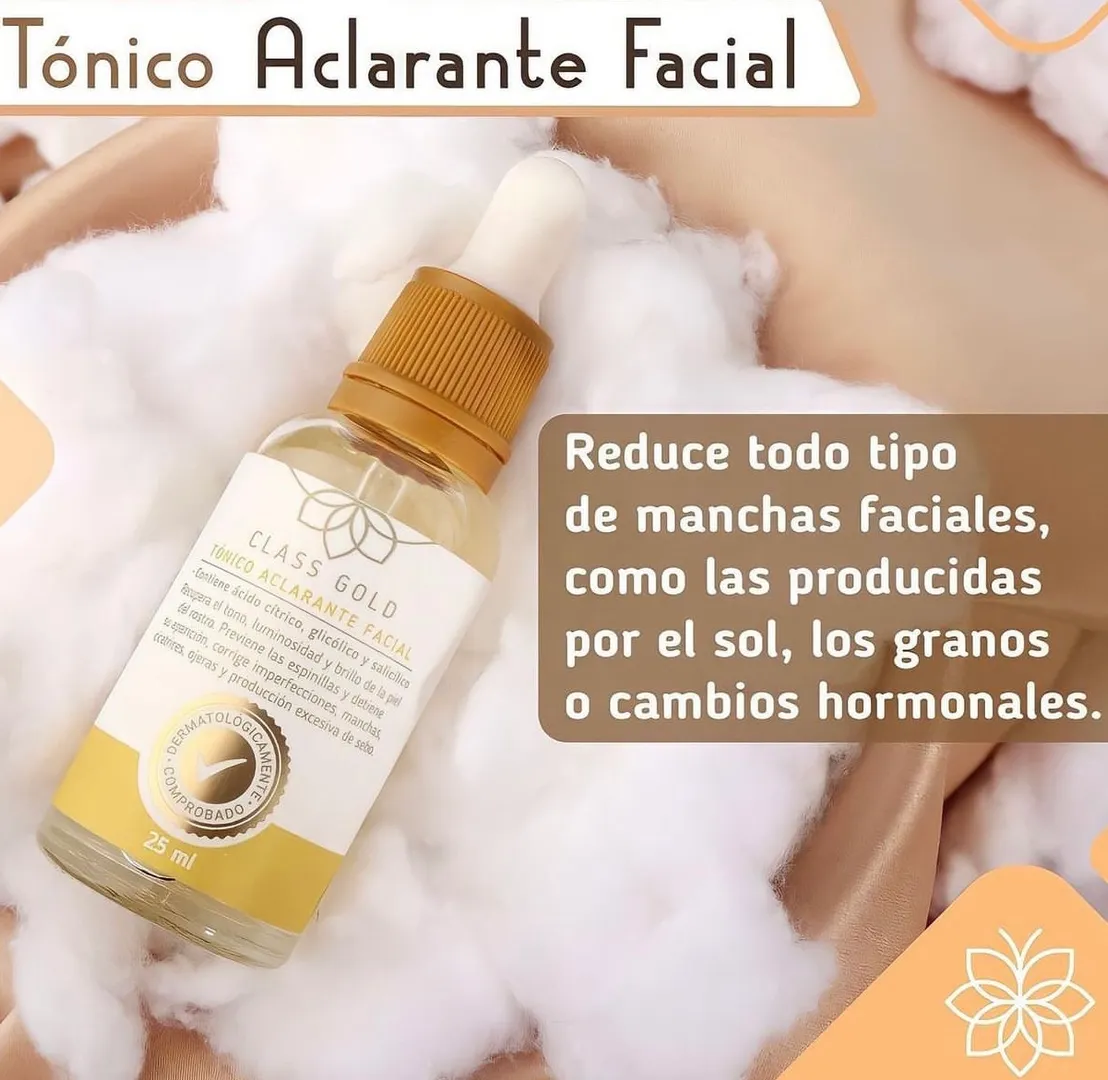 TÓNICO ACLARANTE FACIAL