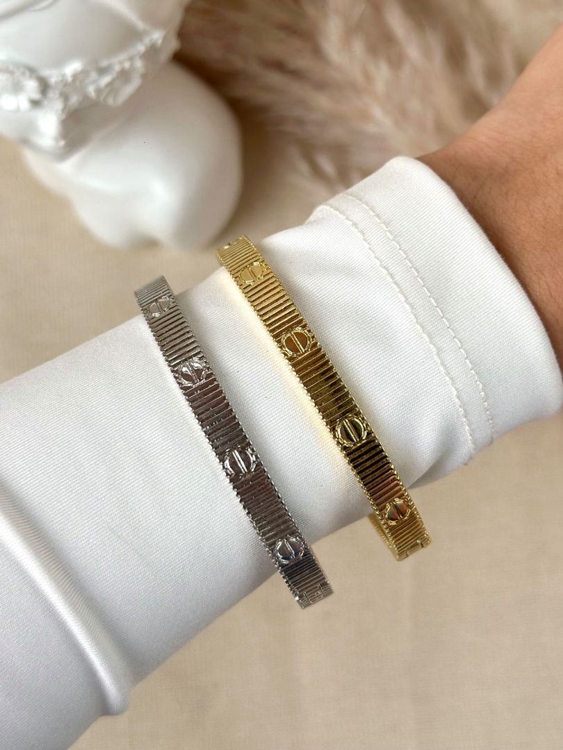 Pulsera cartier líneas 